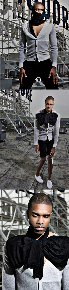 Male model photo shoot of Eddington Howard and DeMario Jackson by Andrew Oliveros in Roof of my apartment