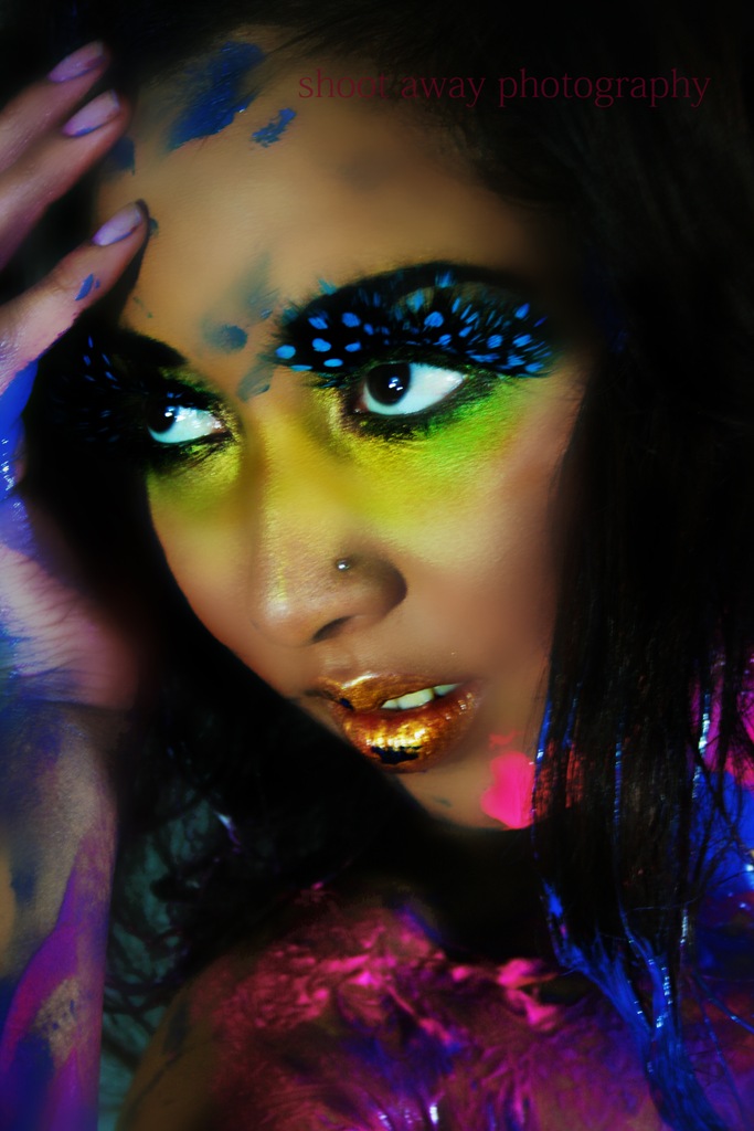 Female model photo shoot of Makeup Fantasies and Ashton Miyako by Shoot Away Photography