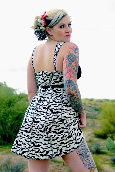 Female model photo shoot of Nyx Sin in AZ Desert