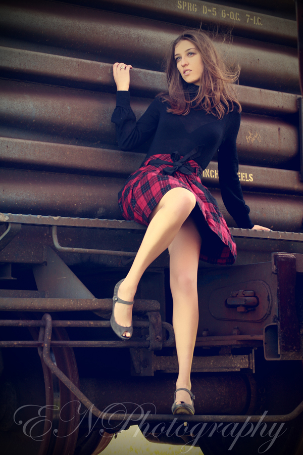 Female model photo shoot of Polina Yarovaya by ENPhotography in Bay Point, CA