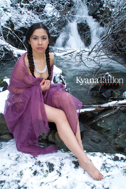 Female model photo shoot of Kyana Taillon and Maria J in Willow Creek, California