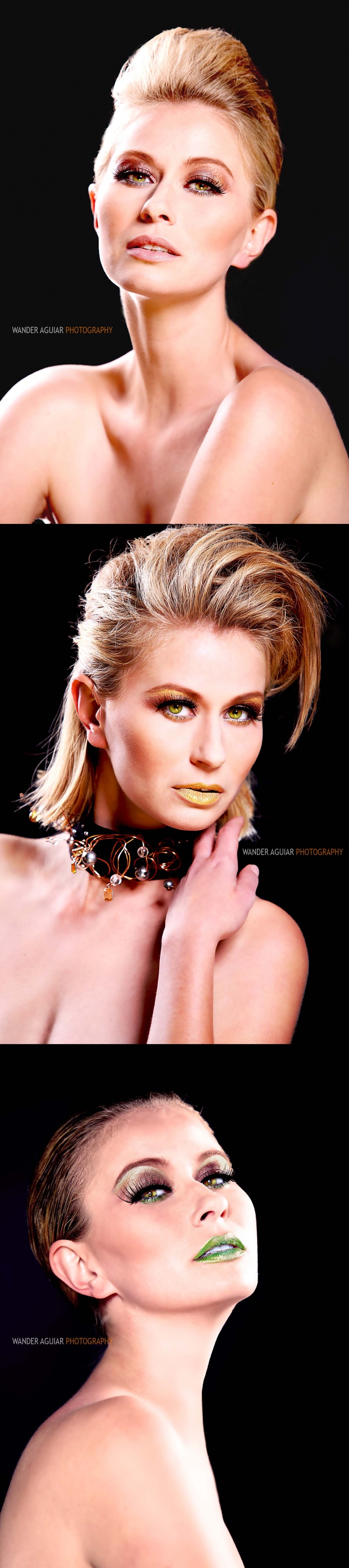 Female model photo shoot of Magdalenka by WANDER AGUIAR, makeup by Heather Weisman
