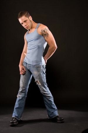 Male model photo shoot of Wolf Hudson in San Francisco