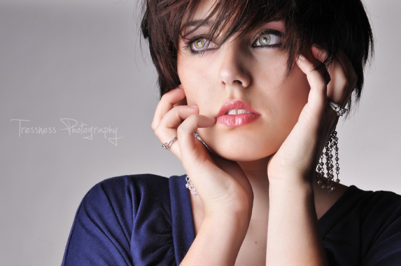 Female model photo shoot of Tressness Photography in SoHo 2008