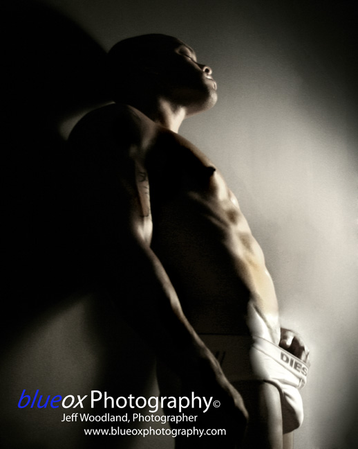 Male model photo shoot of Clarence White by blueox Photography  in studioBLUE (Hawaii)