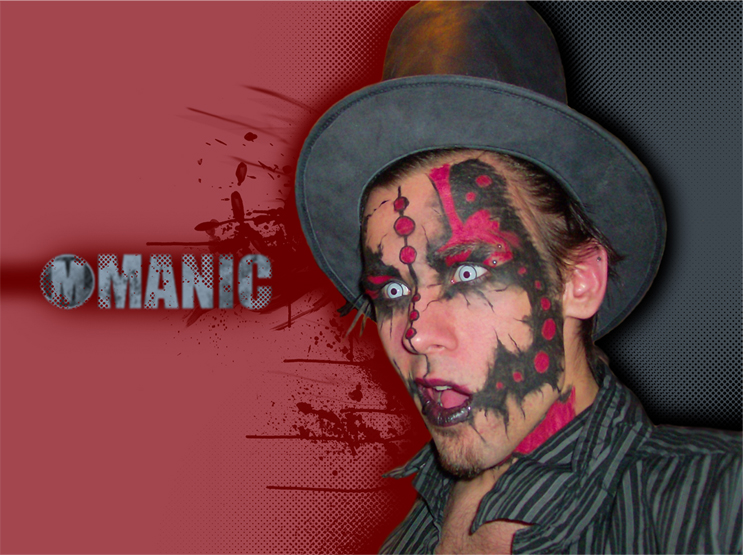 Male model photo shoot of Manic by Manic