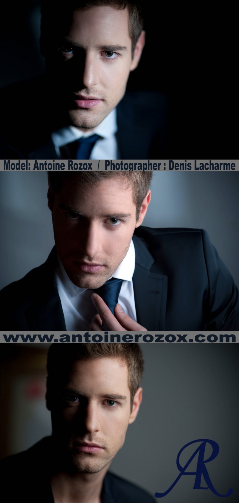 Male model photo shoot of Antoine Rozox in Paris