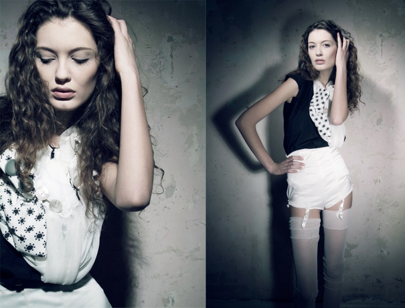 Female model photo shoot of CM Design