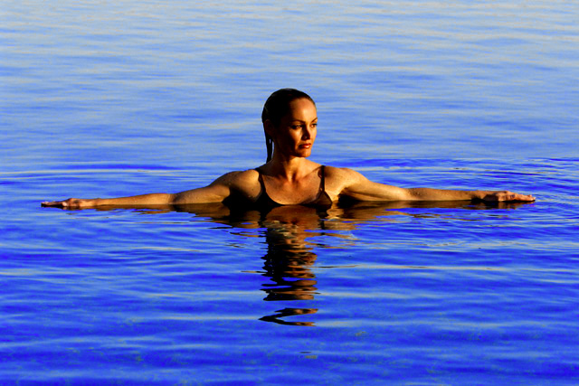 Male model photo shoot of Cory Hortman in Lake Oconee, Ritz Carlton