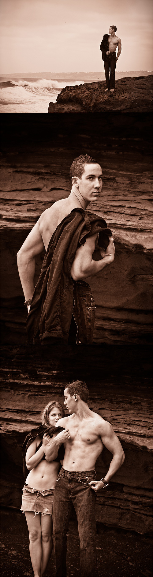 Male model photo shoot of James Sidhu and fake profile 01010 in la jolla, california