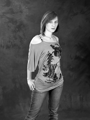 Female model photo shoot of Gabriela P by Images Studio