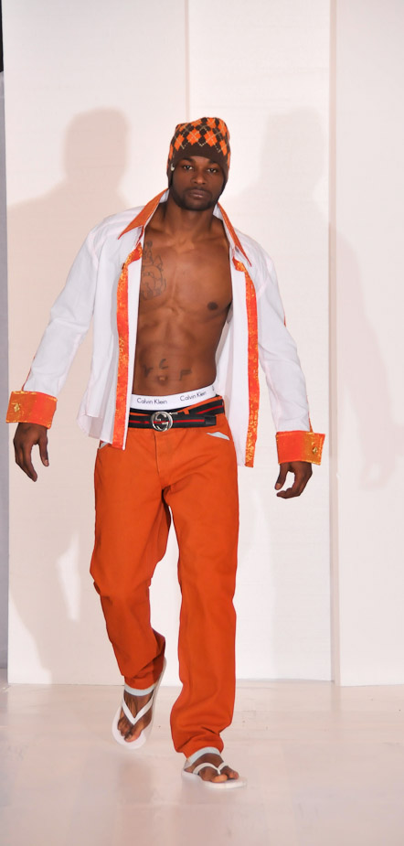 Male model photo shoot of GABRIEL SCOTTLAND in D.C. FASHION WEEK 2009 MENSWEAR SHOW