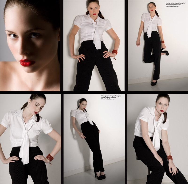 Female model photo shoot of Melissa Wilkinson by Angela Peregrine in Tampa Studio, makeup by Andie Sleeman