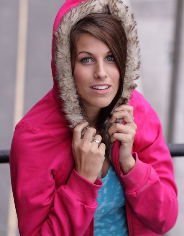 Female model photo shoot of Presley  Hall in Downtown KC