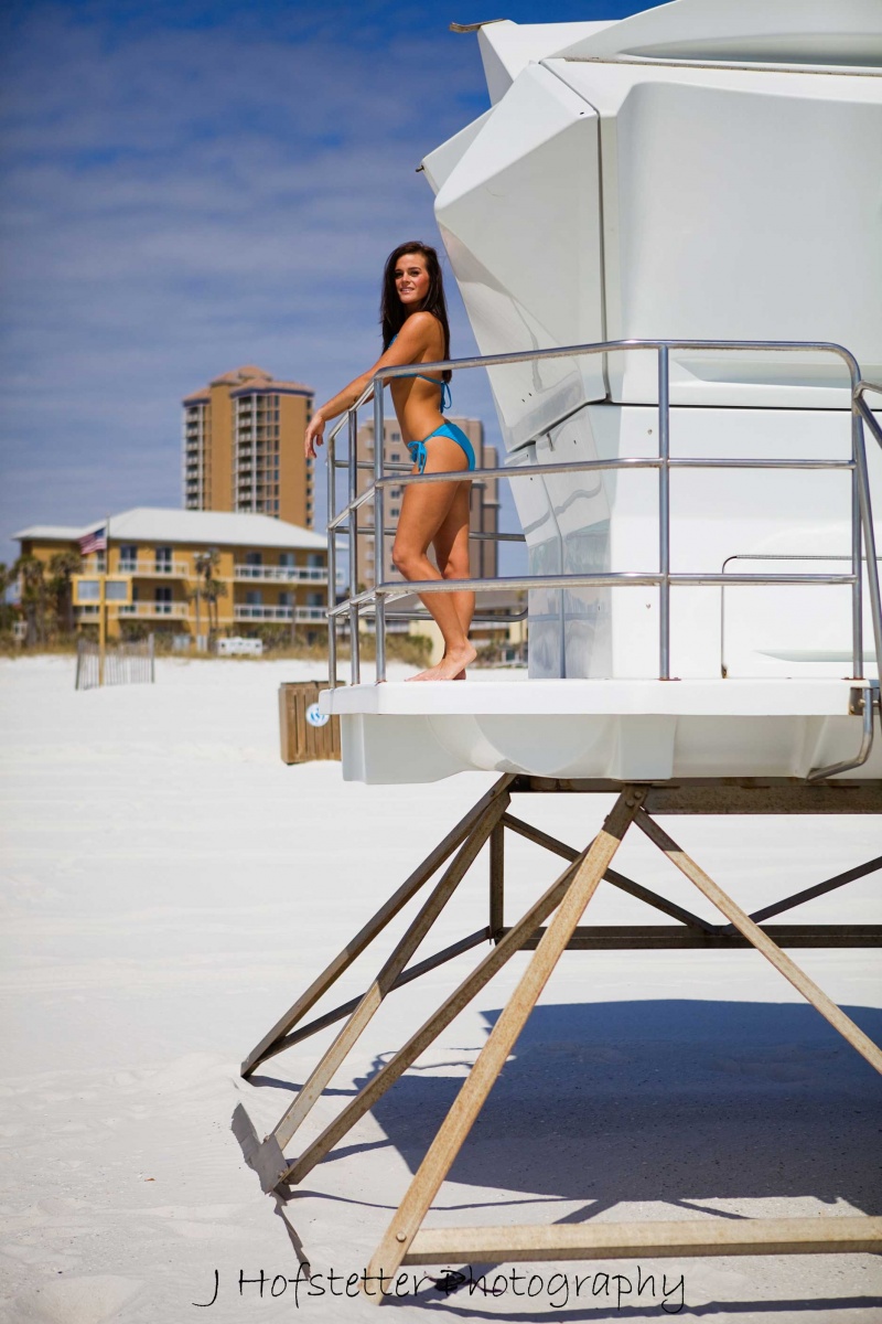Female model photo shoot of JHofstetter Photography and LaurenMS in Pensacola Beach, FL