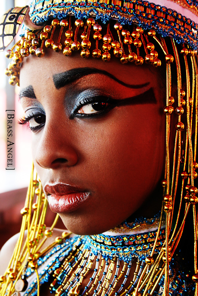 Female model photo shoot of TheBrassAngel in Jamaica, makeup by TheBrassAngel