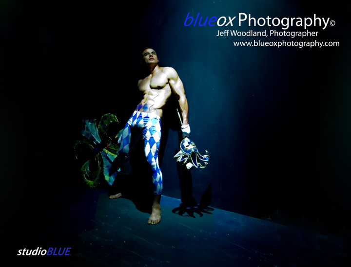 Male model photo shoot of blueox Photography  and Roycen D HawaII in studioBLUE (Hawaii)