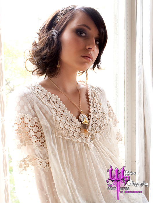 Female model photo shoot of Liz Law Jewelry and xxx xxxxx by RSOP USA in San Pedro, wardrobe styled by Jaclyn Paige, makeup by Vanessa Gonzalez MUA
