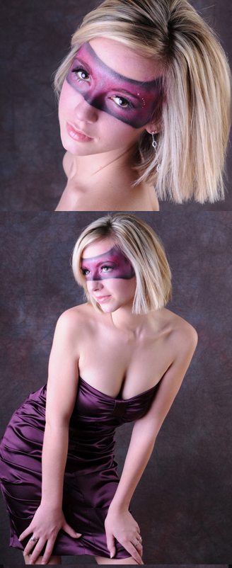 Female model photo shoot of k harrison and StephanieKay2 in DCCA Studio 2R (Wilmington, DE), makeup by L A Kat