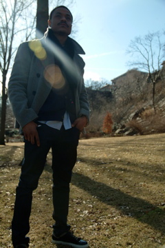 Male model photo shoot of BlackRussian808 in MorningSide Park NYC