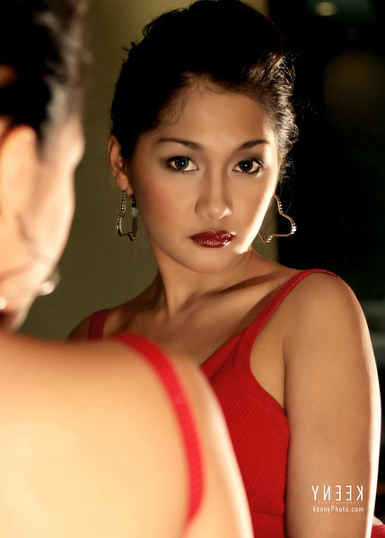 Female model photo shoot of revitalized in Fraser Place, Makati