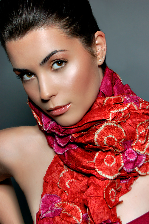Female model photo shoot of O L G A by Tony Veloz in Washington, DC, makeup by Neeki Rodriguez MUA