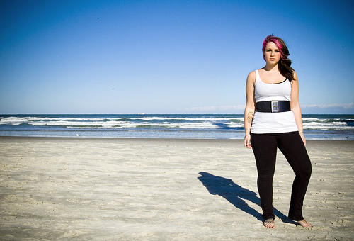 Female model photo shoot of Danielle Marie Roulx in Daytona Beach, FL
