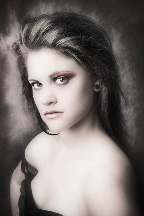 Female model photo shoot of Michelle Gabriella by Erik Scherb Photography