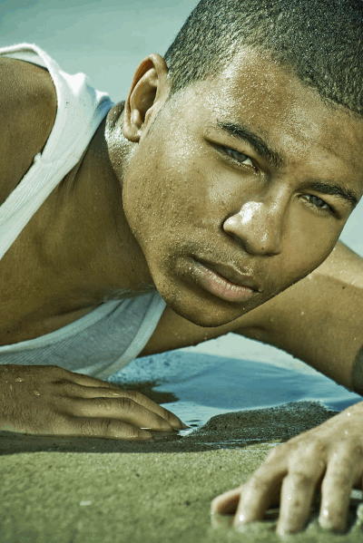 Male model photo shoot of Fred Tru1 by Soul-Photo in Venice Beach