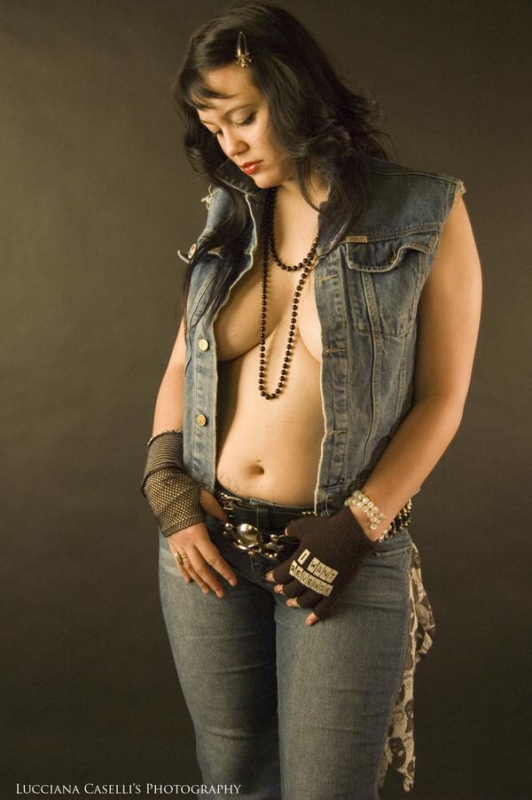 Female model photo shoot of Metal Marna in Oakland, CA