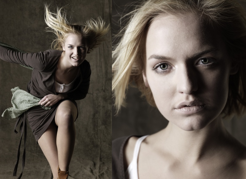 Female model photo shoot of Rebecca Ploj by Studio Ljusspel in Stockholm, makeup by VadimStepanoff