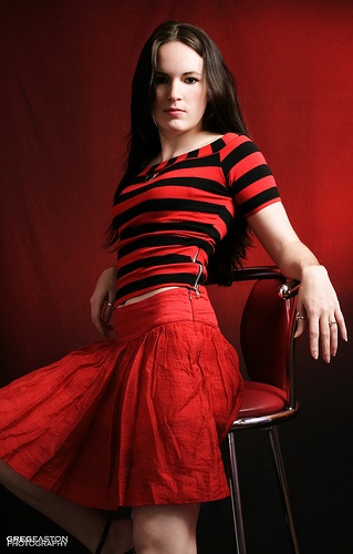 Female model photo shoot of SarahNicklin by Greg Easton Photography