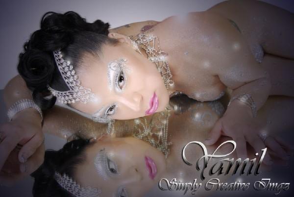 Female model photo shoot of  YAMIL 