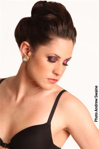 Female model photo shoot of Hair By Calvina in beverly