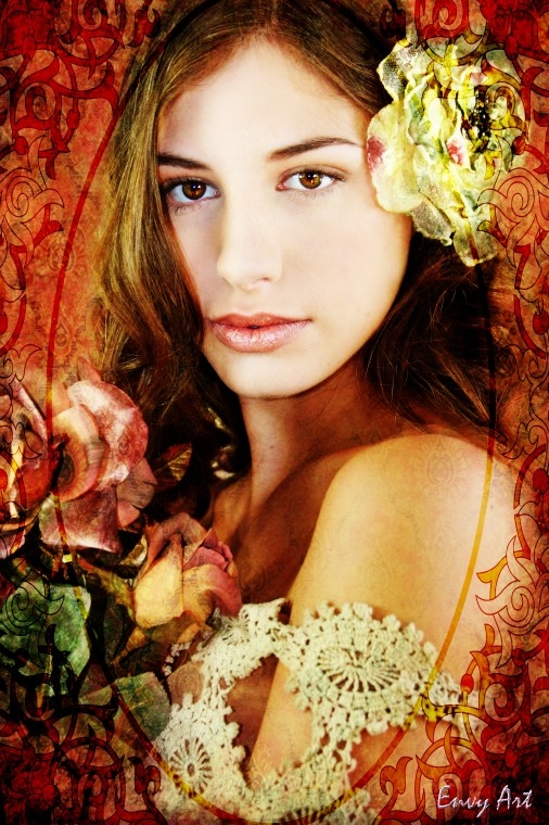 Female model photo shoot of Lisa Elizabeth by Envy - Art in Franklin, makeup by Theresa Denee McCoy