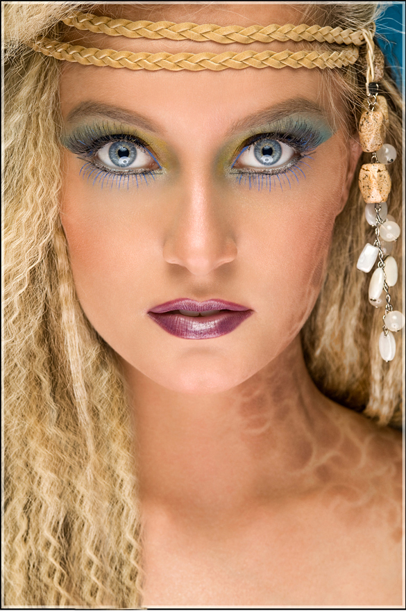 Female model photo shoot of Mallorie Gegan by Photography by Kevin, makeup by Olga Sch.