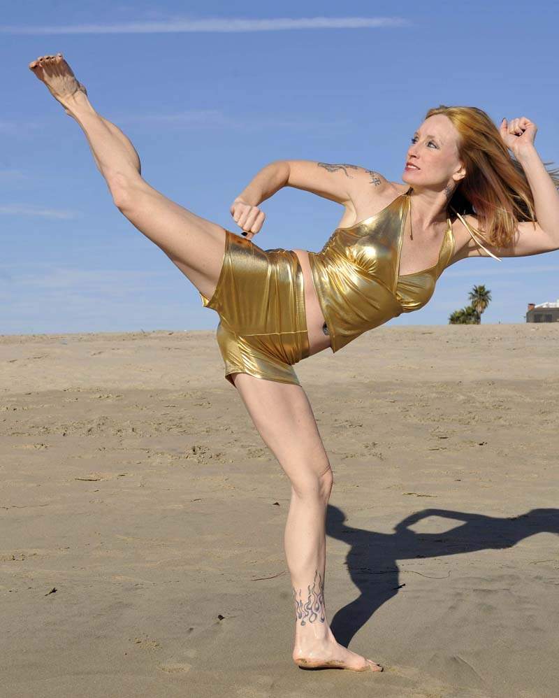 Female model photo shoot of Liz Lightspeed in Playa Del Rey, CA 