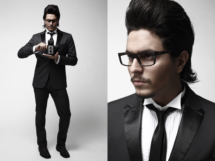 Male model photo shoot of SHAH K  by F o t o g r a p h e r in NYC, makeup by JohnnyG Hair and Makeup