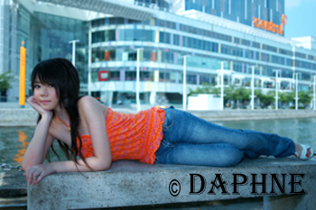 Female model photo shoot of D-aphne in SINGAPORE 