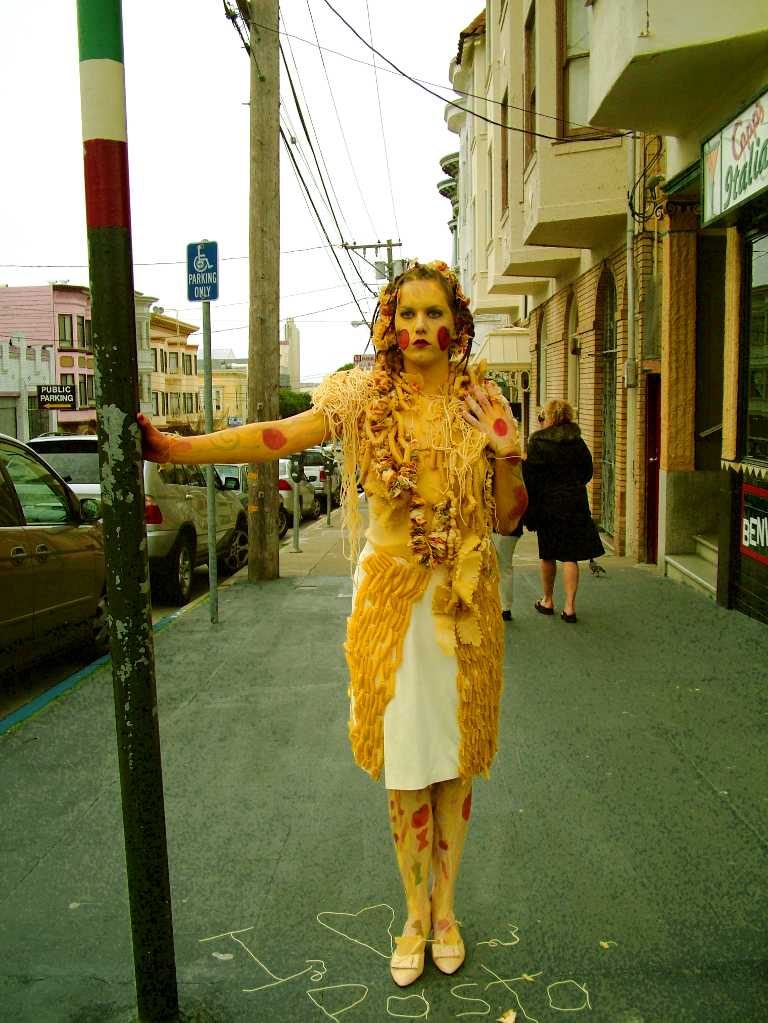 Female model photo shoot of Alisha Naomi Fisher in San Francisco, California, March, 2007