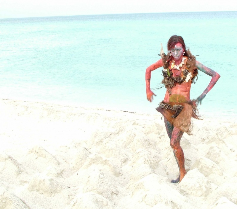 Female model photo shoot of Alisha Naomi Fisher in Haulover beach, Miami, Florida, March, 2007.