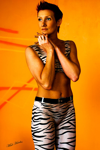 Female model photo shoot of DerbyFaceanBodyPainting and SallieWright in Nottingham