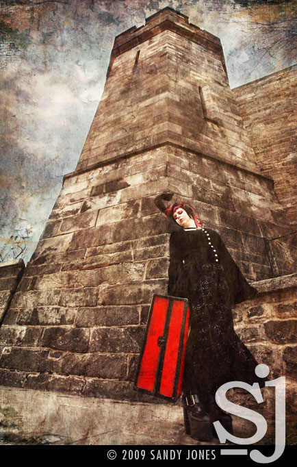 Female model photo shoot of Evenstar by Hillwoman2 in Eastern State Penitentiary; Philly, PA