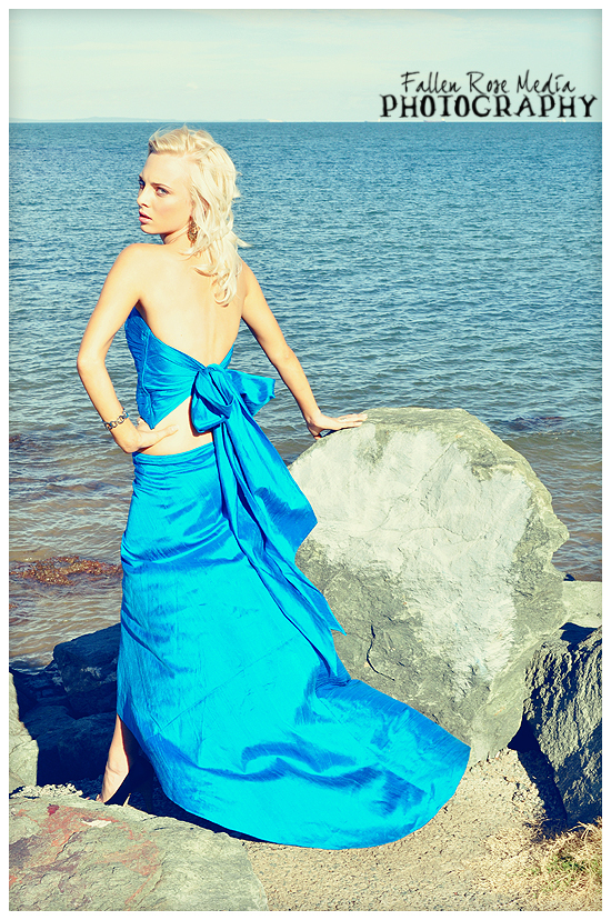 Female model photo shoot of Ay-Renee by Fallen Rose Media in redcliffe beach, makeup by Loran B