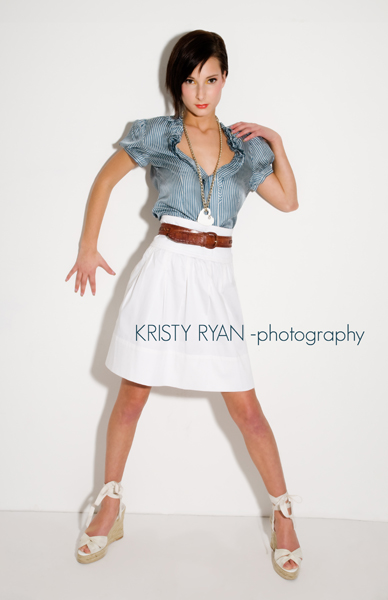 Female model photo shoot of Kristy Ryan Photography and Sarah Scoular, makeup by Danielle Benton