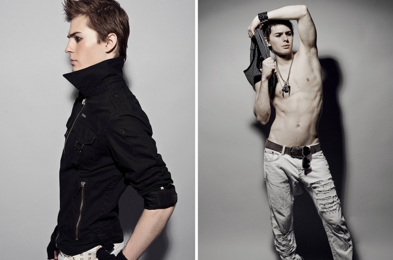 Male model photo shoot of ROGUE XXVIII and Izak Lebowski by Boris M Kravchenko in NYC, retouched by Photo Realistic, wardrobe styled by ROGUE XXVIII