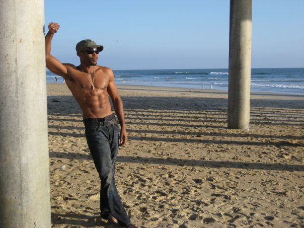 Male model photo shoot of Robert Silver in Huntington Beach, CA