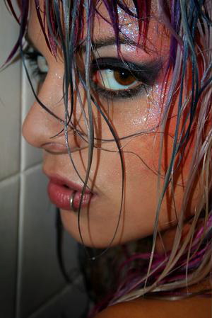 Female model photo shoot of Kat Demone