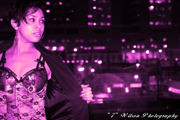 Female model photo shoot of JustGettinStarted by 7 Wilson Photography in rooftops!
