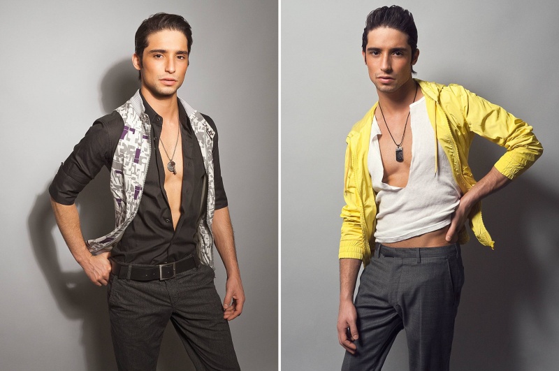 Male model photo shoot of ROGUE XXVIII and Jae Garcia by Boris M Kravchenko in NYC, retouched by Photo Realistic, wardrobe styled by ROGUE XXVIII